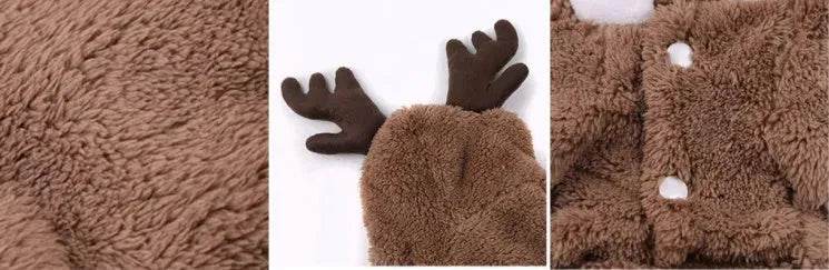 Vêtements pour animaux de compagnie de Noël, vêtements en coton pour chats