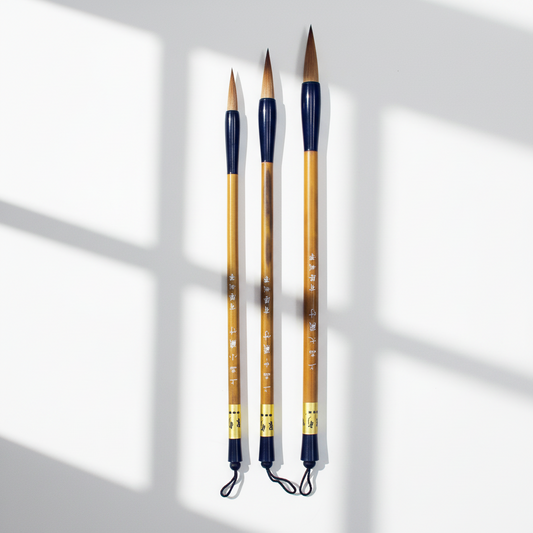 Serenity - Red Sable Hair Bamboo Brush