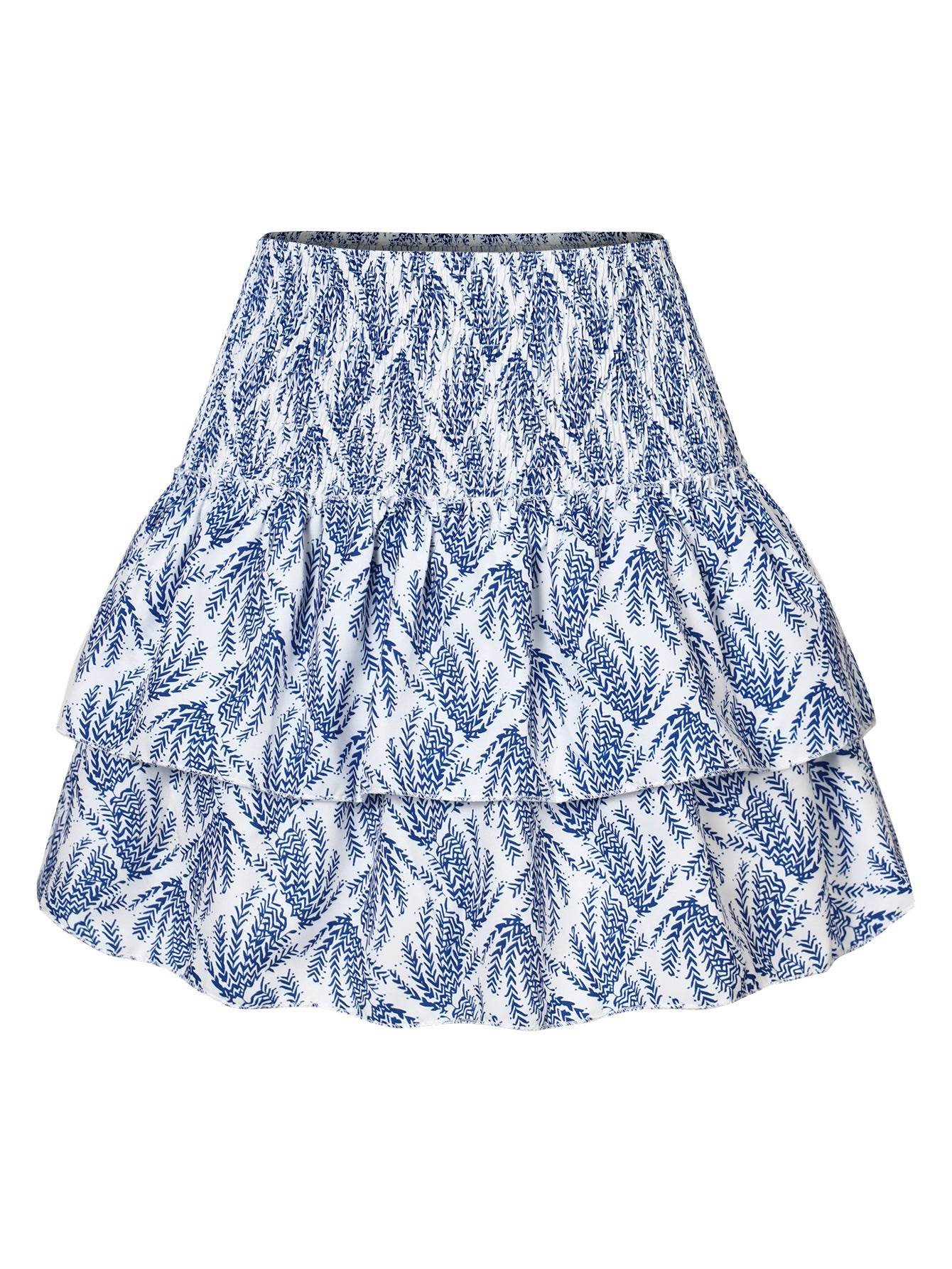 Leisure Versatile Lotus Leaf Women's Mini layered Skirt