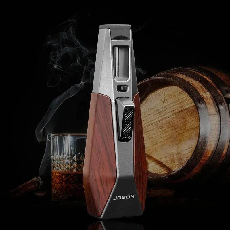 Luxury High-end Safety Lock Fire Integrated Cigar Lighter