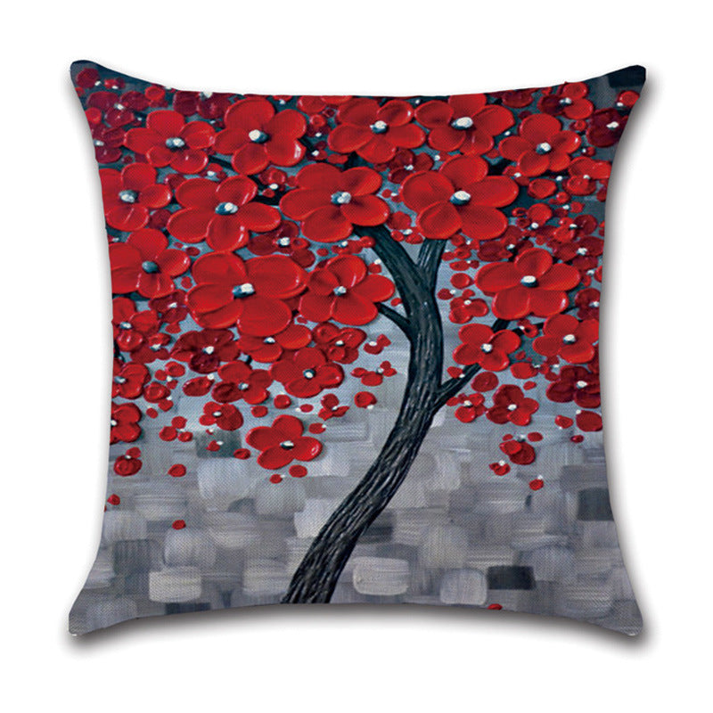 Nature Landscape Throw Pillow Cover – American Country Style Home Décor