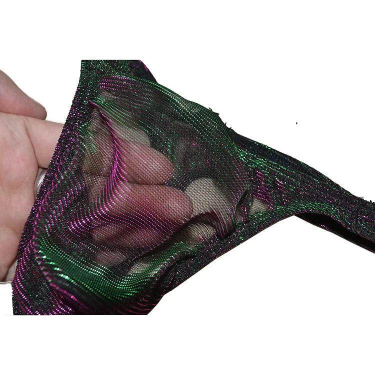 Men's Underwear Silk Spandex Briefs thong