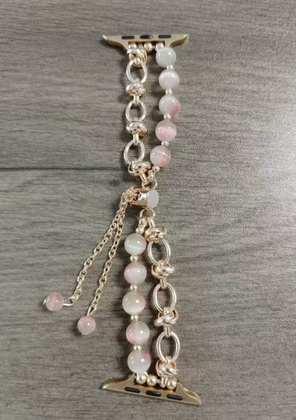 Women Fashion Smart watch Beaded Replacement Watch strap