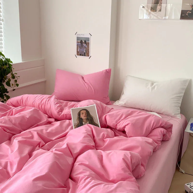 Four-piece Cotton Bed Sheet Duvet Cover Duvet Cover Bedding