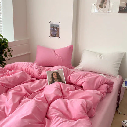 Four-piece Cotton Bed Sheet Duvet Cover Duvet Cover Bedding