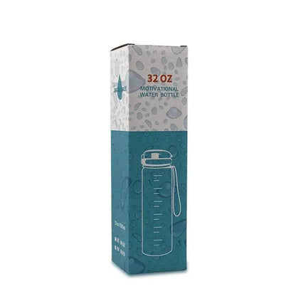 1L Tritan Hydrated Water Bottle for Sport Fitness