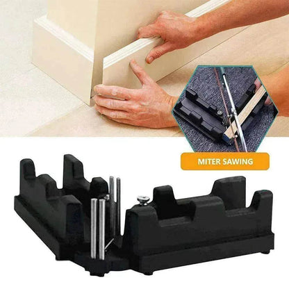 2 In 1 Miter Measuring Cutting Tool - Measuring And Sawing Miter Angles Cutting Tool