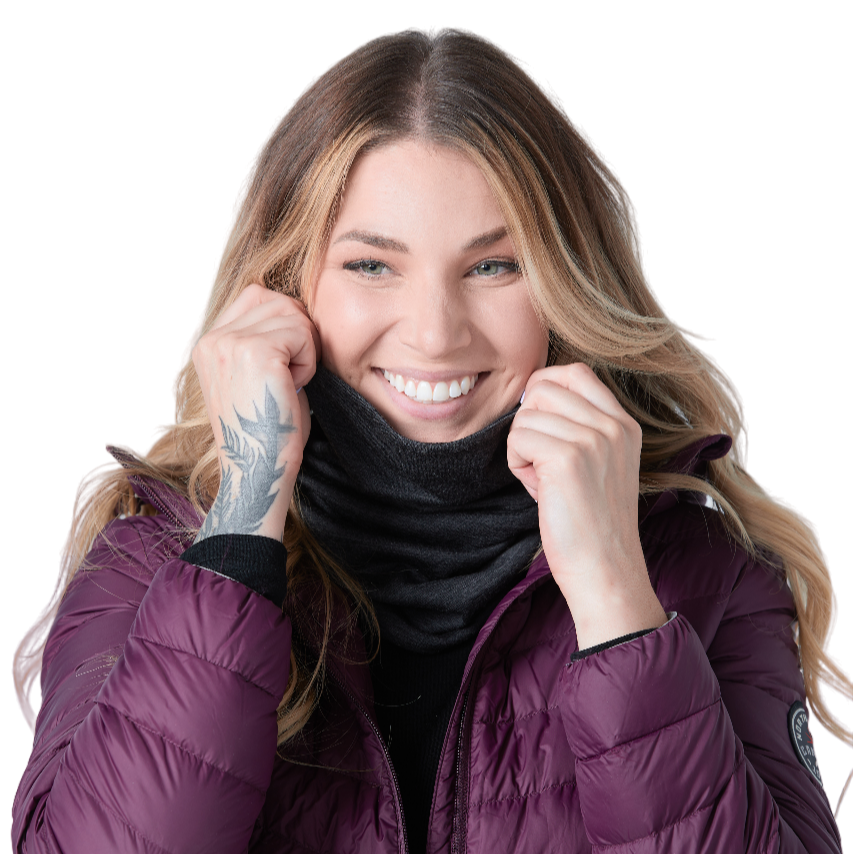 Unisex Neck Gaiter - Reversible Two-Tone