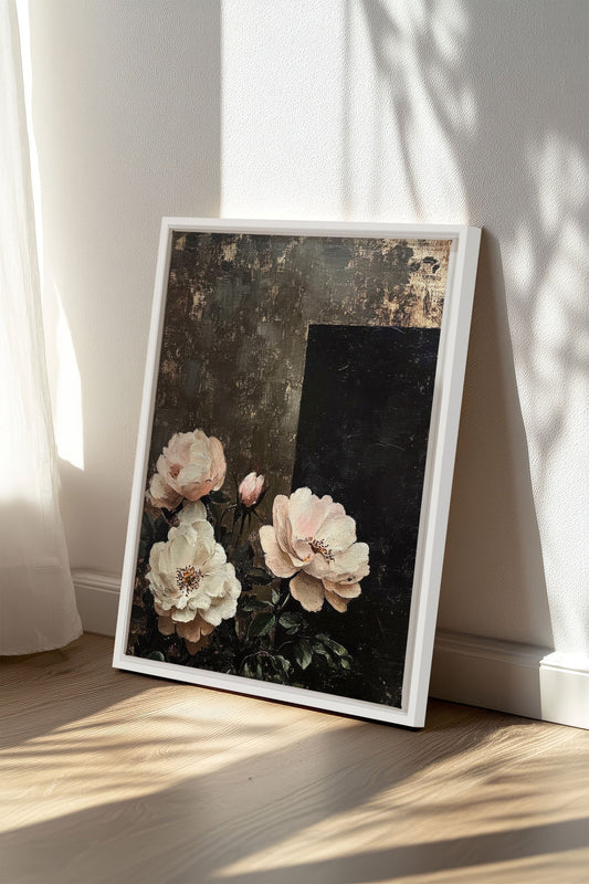 HIDDEN LIGHT, œuvre sur toile tendue