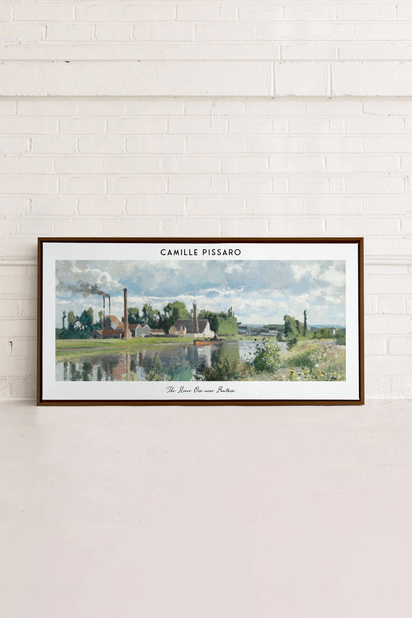 L'OISE, Œuvre sur toile étirée