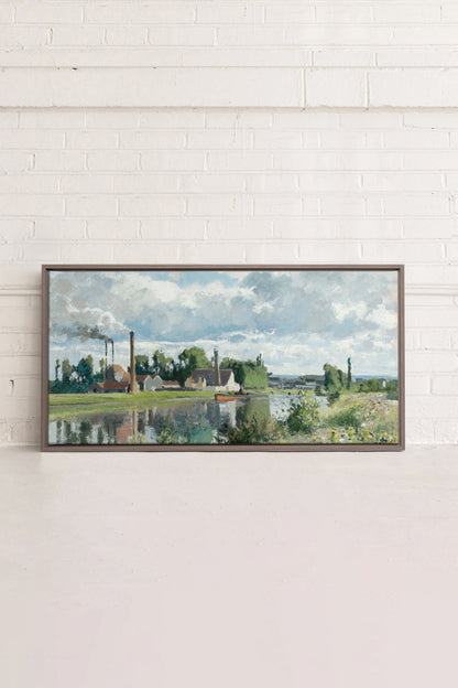 L'OISE, Œuvre sur toile étirée