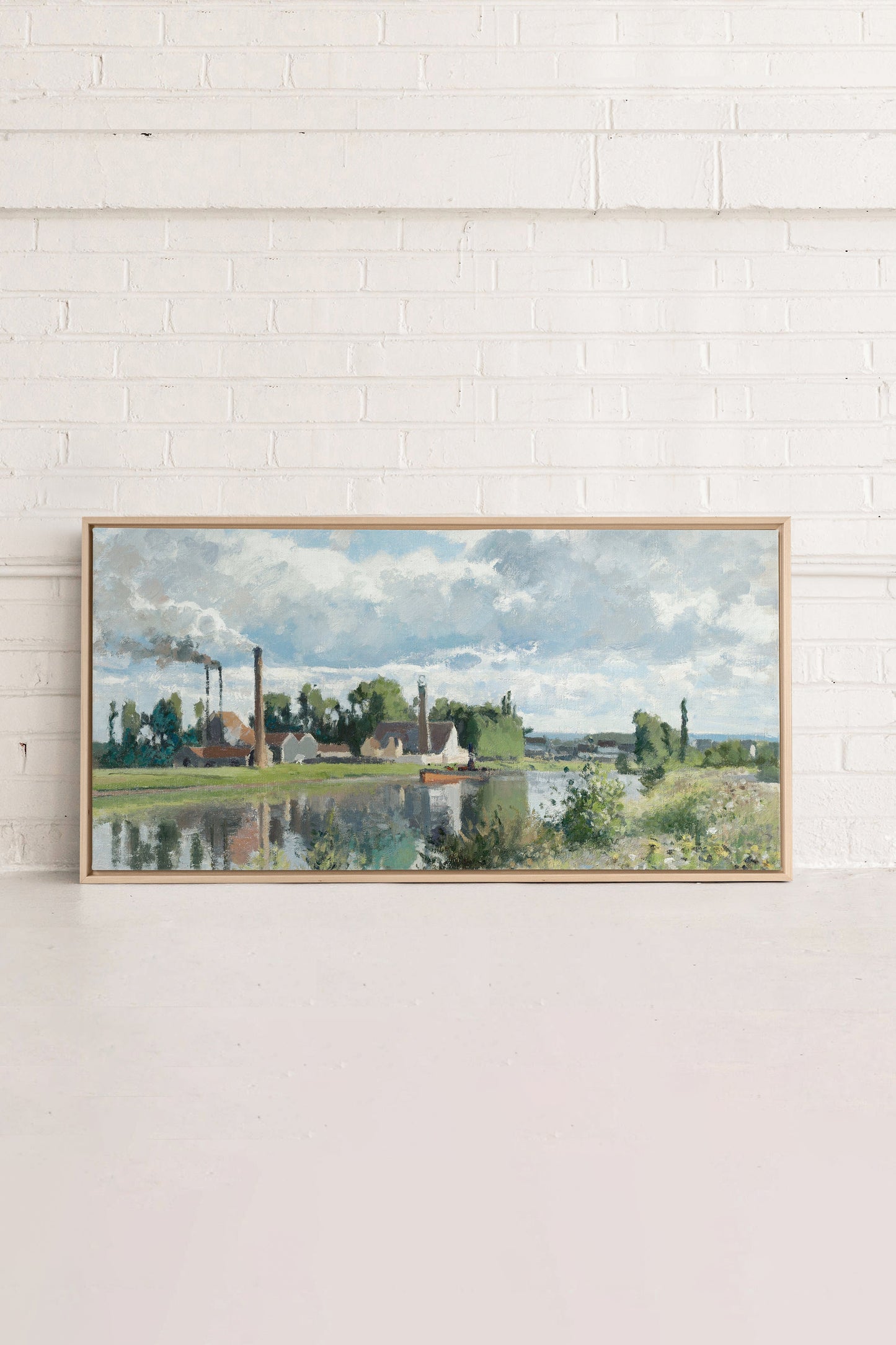 L'OISE, Œuvre sur toile étirée