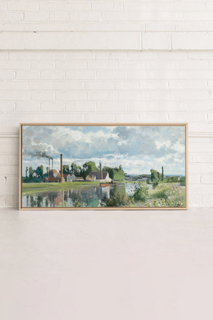 L'OISE, Œuvre sur toile étirée