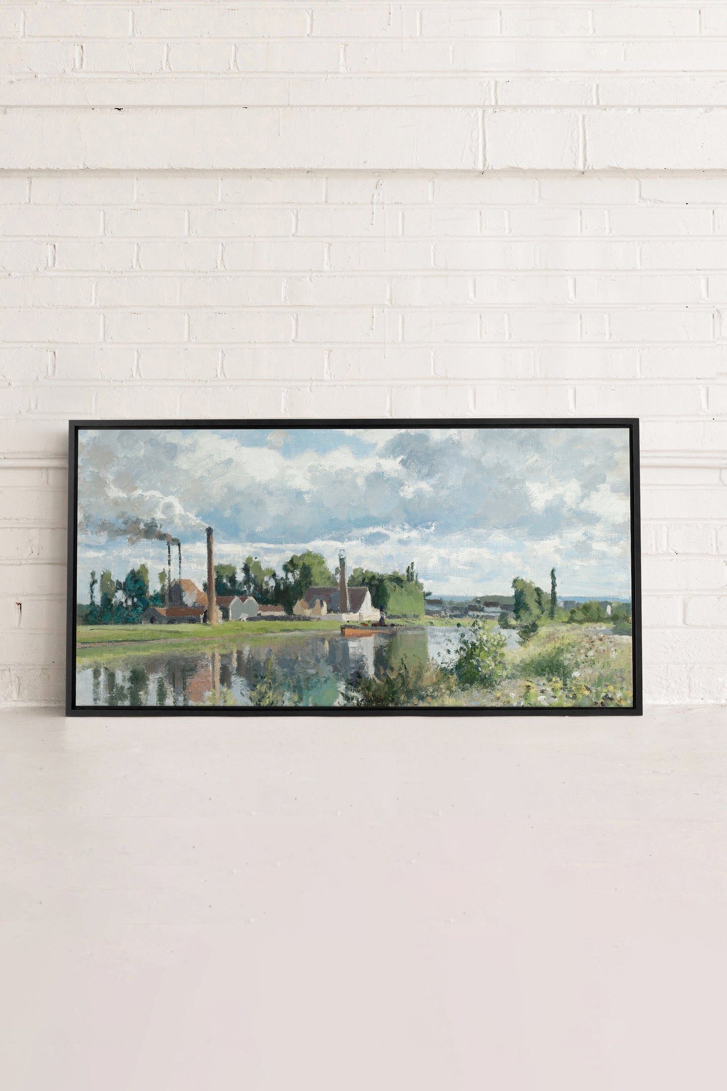L'OISE, Œuvre sur toile étirée