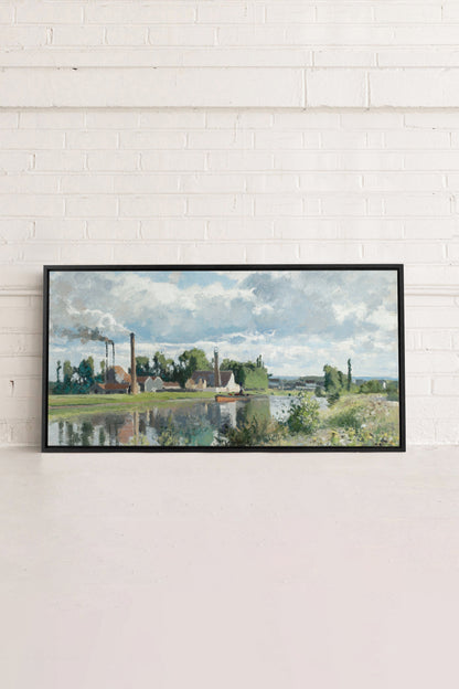 L'OISE, Œuvre sur toile étirée