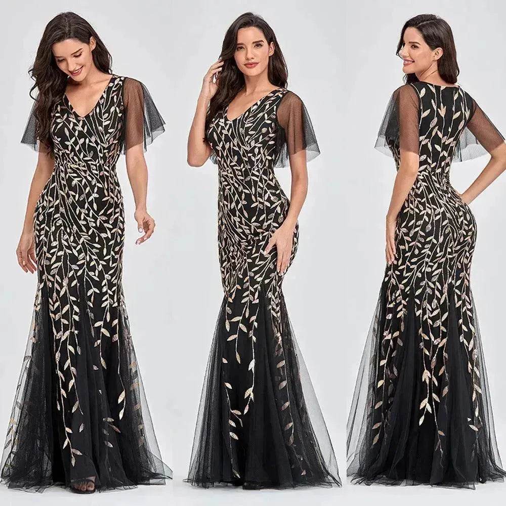 2025 New Spring And Summer Cross-border Elegant Women's Dress