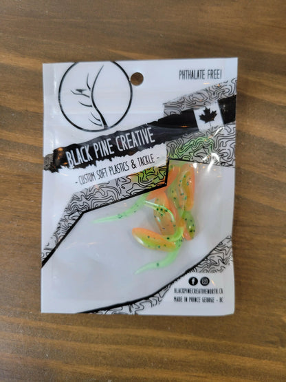 🍁Black Pine Creative 1-1/2" Basic Minnow 6/pk