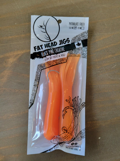 🍁Black Pine 5" 1.5oz Tube Jigs 2/pk