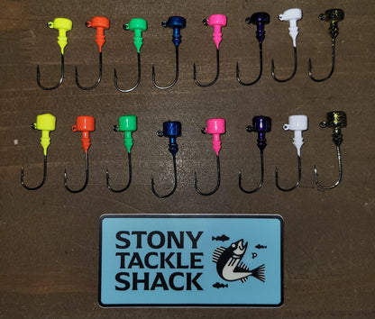 🍁Big Sky 1/8oz Ned Head Jigs