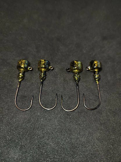 🍁Big Sky 1/8oz Ned Head Jigs