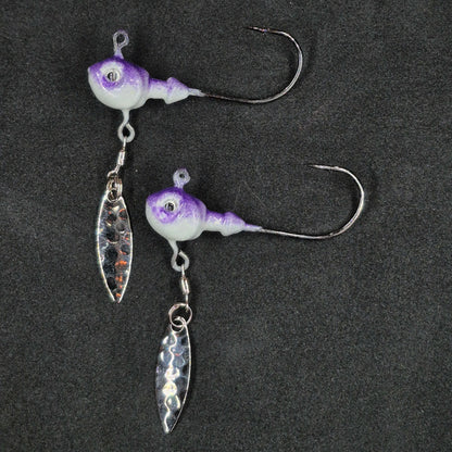 🍁Big Sky Cyclone 1/2oz Hecla Hammer Jigs w/Flasher