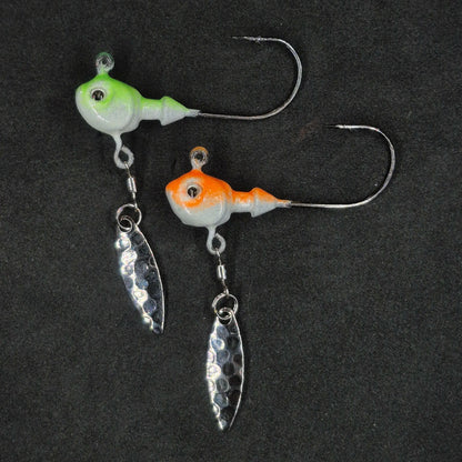 🍁Big Sky Cyclone 1/2oz Hecla Hammer Jigs w/Flasher
