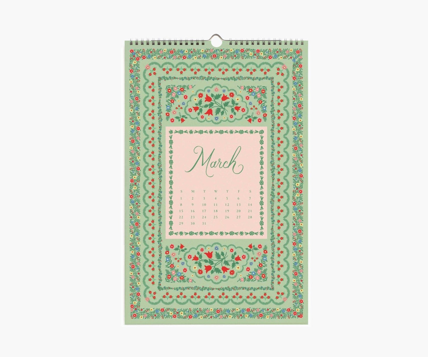 2026 Flora Wall Calendar