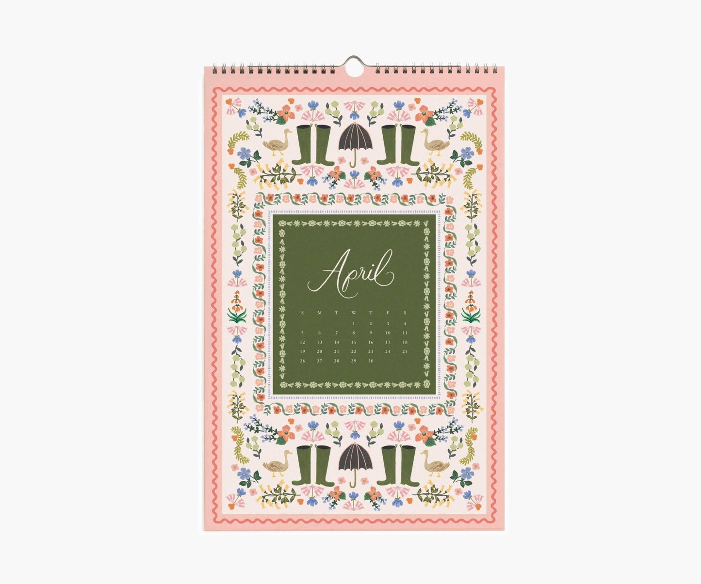 2026 Flora Wall Calendar