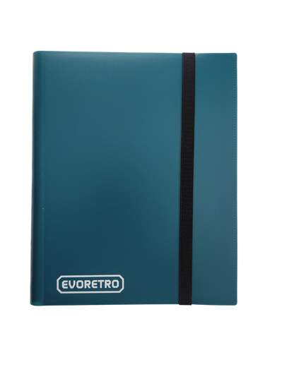 EVORETRO 9 Pocket Card Flex Portfolio | 360 Card Collector Folio Binder