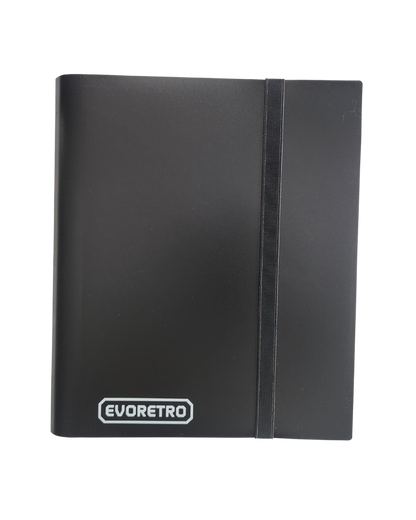 EVORETRO 9 Pocket Card Flex Portfolio | 360 Card Collector Folio Binder