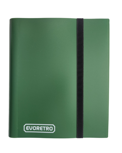 EVORETRO 9 Pocket Card Flex Portfolio | 360 Card Collector Folio Binder