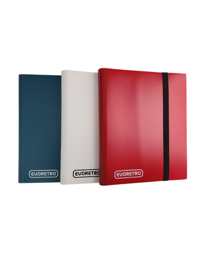 EVORETRO 9 Pocket Card Flex Portfolio | 360 Card Collector Folio Binder