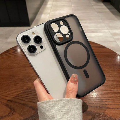 Coque de téléphone magnétique à chargement sans fil