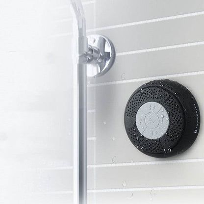 Portable Suction Subwoofer Stereo Waterproof Bluetooth Speaker