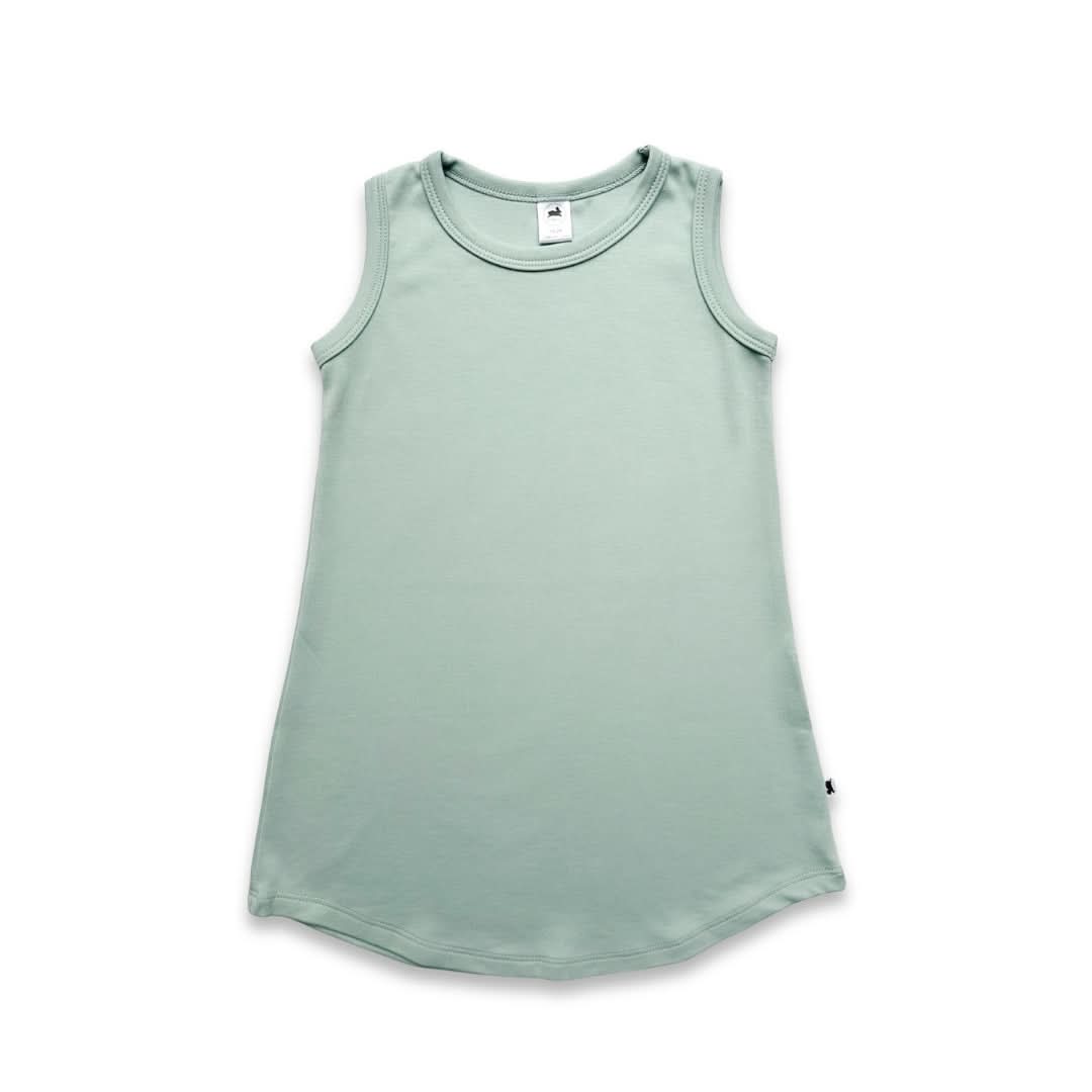 Kids' Bamboo Tank Shift Dress | Seaglass