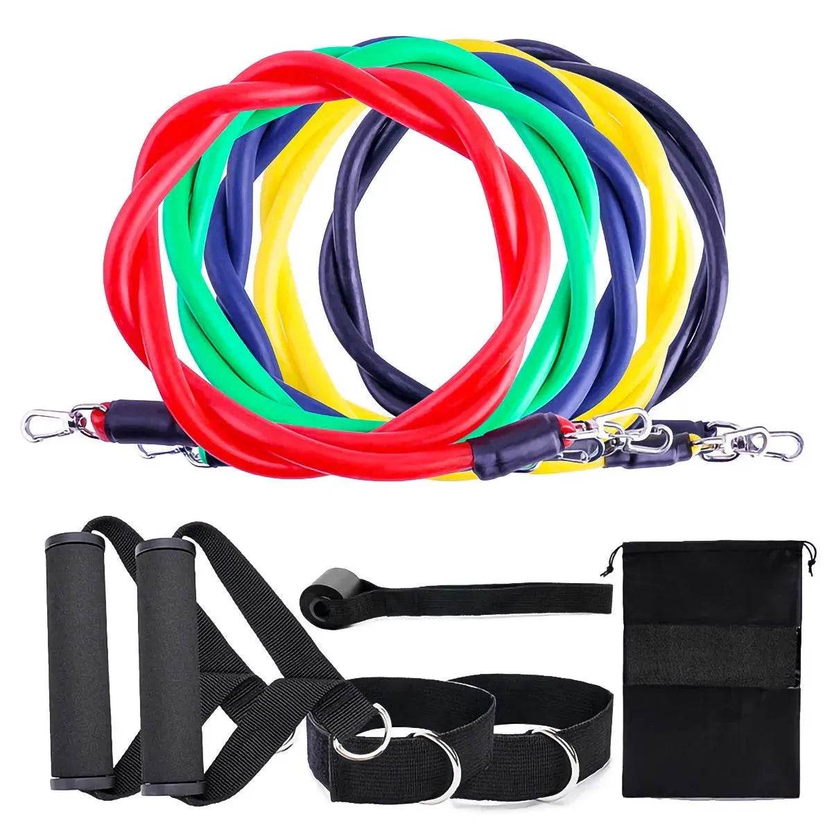 Fitness Rally Elastic Rope Resistance Band set