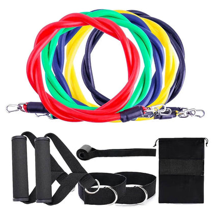 Fitness Rally Elastic Rope Resistance Band set