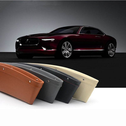 PU Leather car seat gap organizer Bag