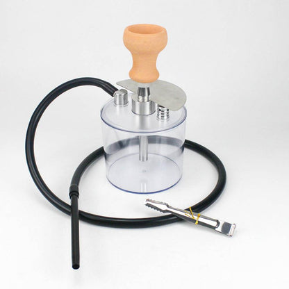 Portable acrylic hookah