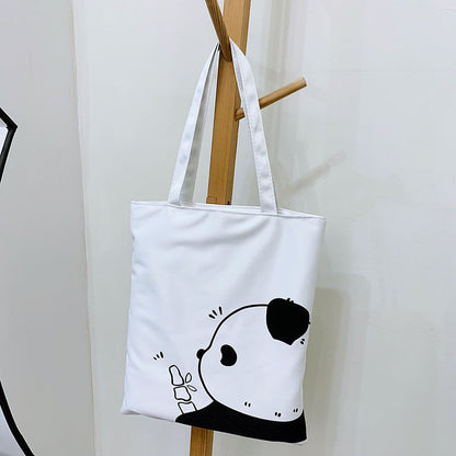Student Commuter Shoulder Casual Tote Bag For Class