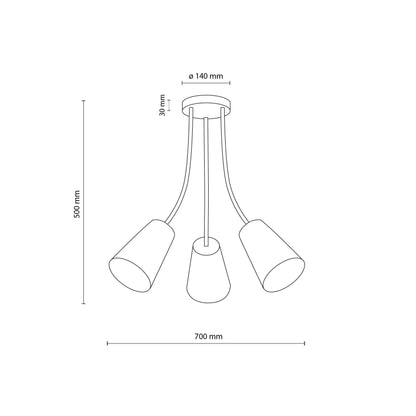 WIRE Ceiling Lamp 3