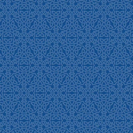 Celeste - Camelot Fabrics - Celtic Knots - Blue