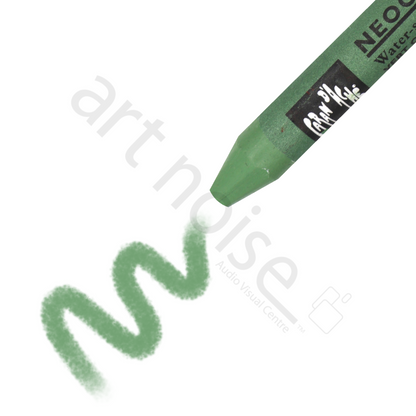 Caran d'Ache - Classic Neocolor II Water Soluble Wax Crayon - Blues and Greens