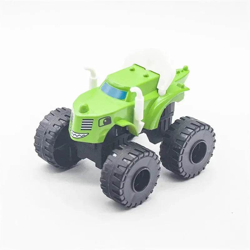Flame and machine toy car