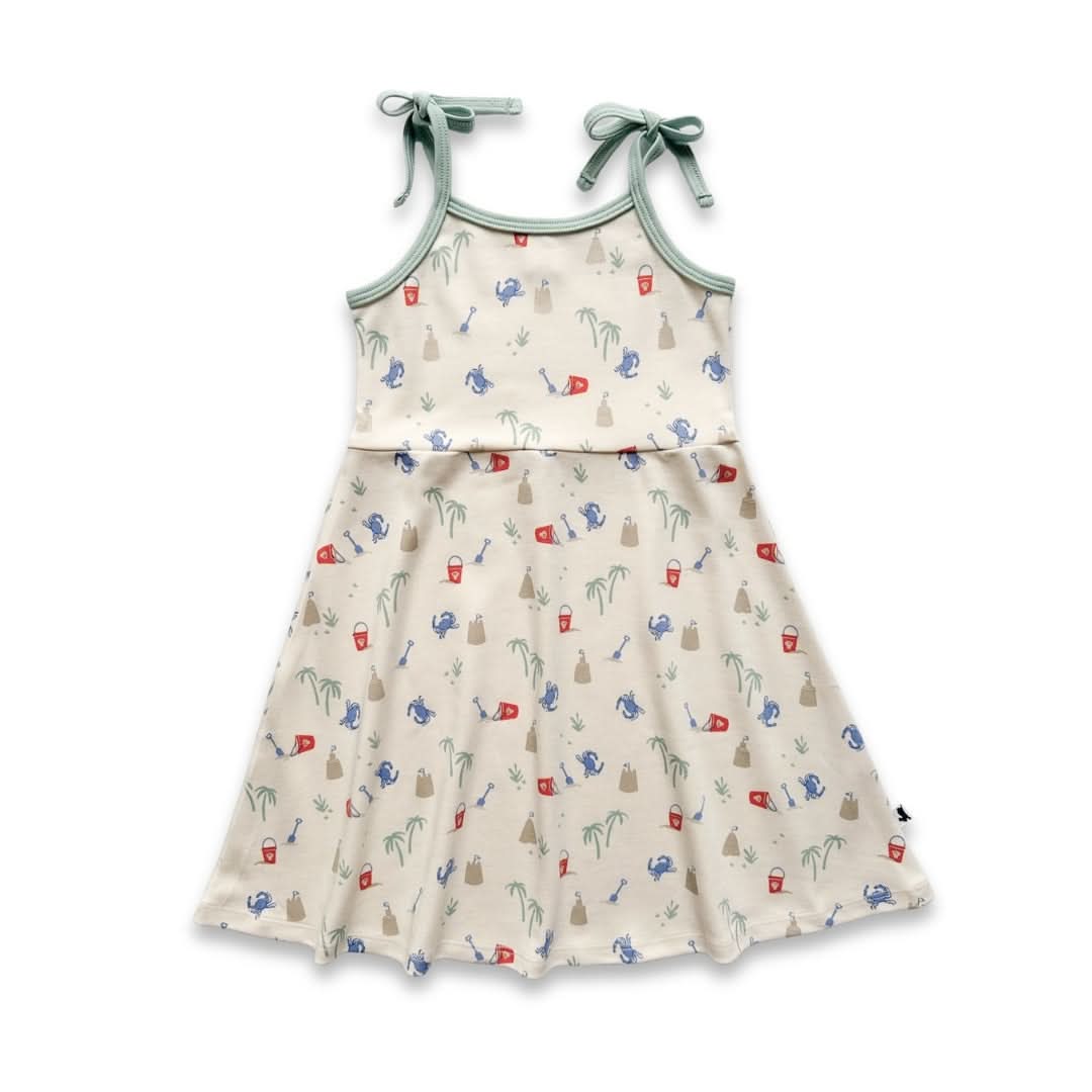 Kids' Bamboo Bow Strap Dress | Digging It