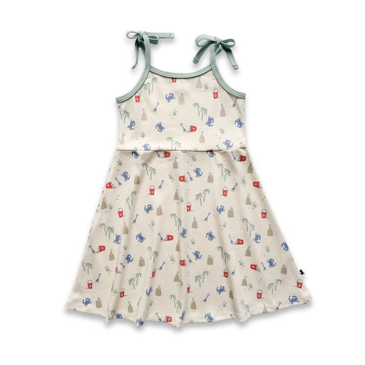 Kids' Bamboo Bow Strap Dress | Digging It
