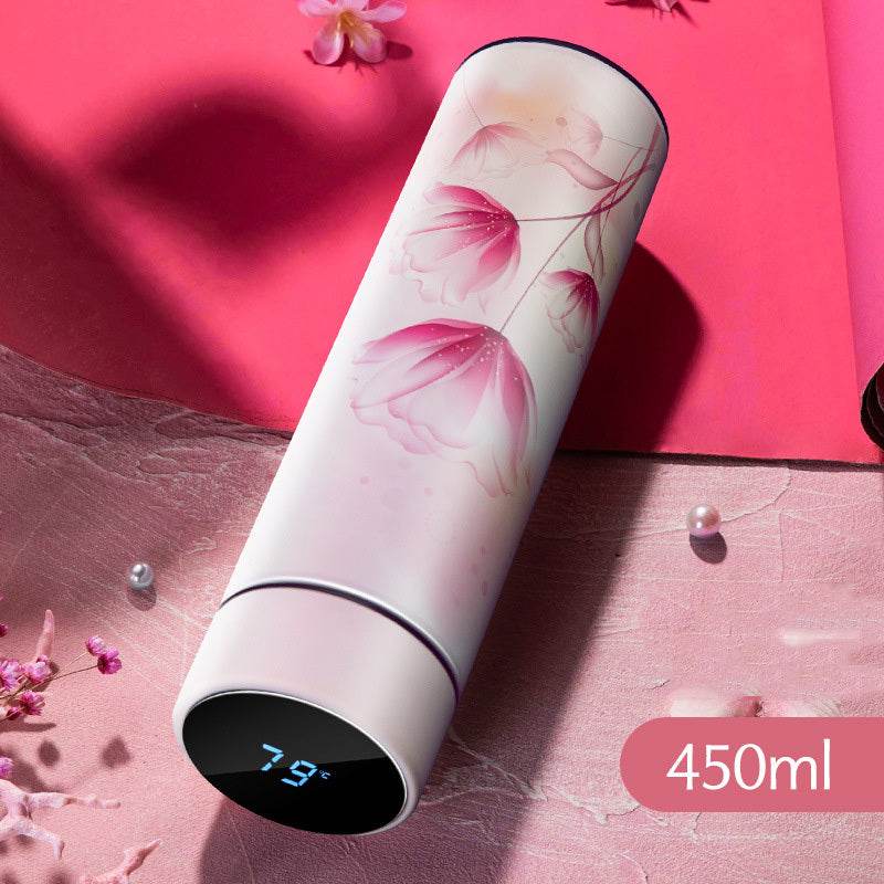 Mug intelligent avec affichage de la température
