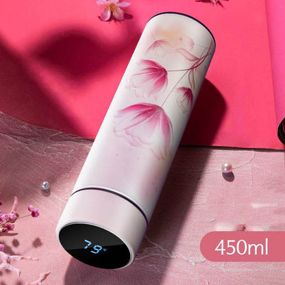 Mug intelligent avec affichage de la température