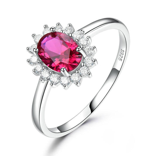 Bague en pierre tricolore pour femme