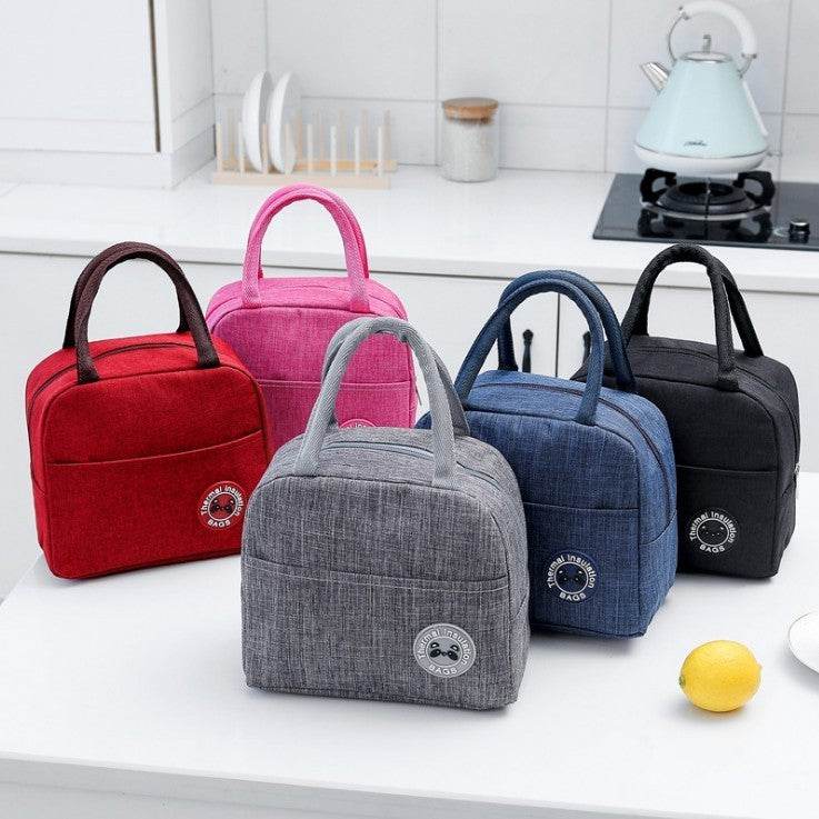 Portable Fashion Insulated Work Lunch Bag for Women